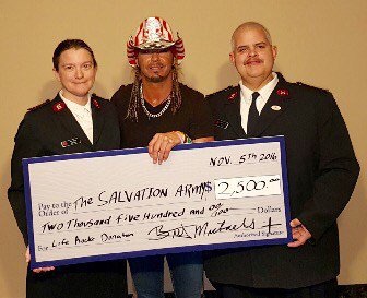 Community - Donation to the Salvation Army