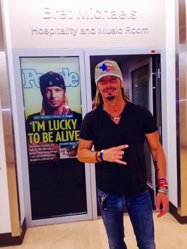 Community - The Opening of the Bret Michaels Music and Hospitality Room at St. Joseph's Barrow